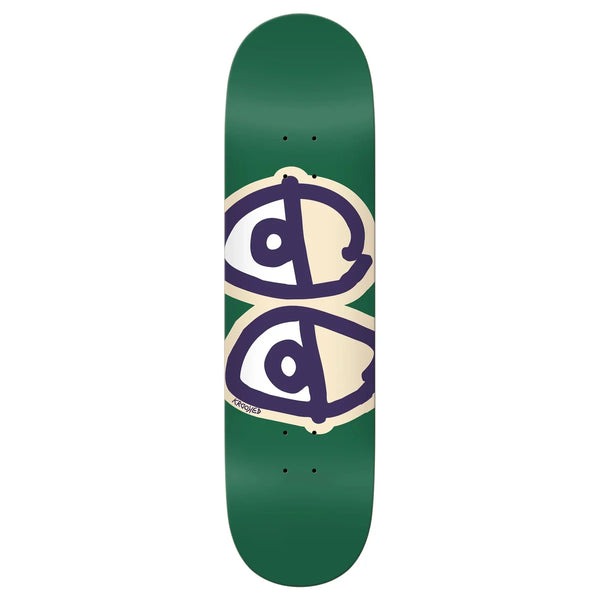 Krooked Eyes Olive Deck; 8.25"