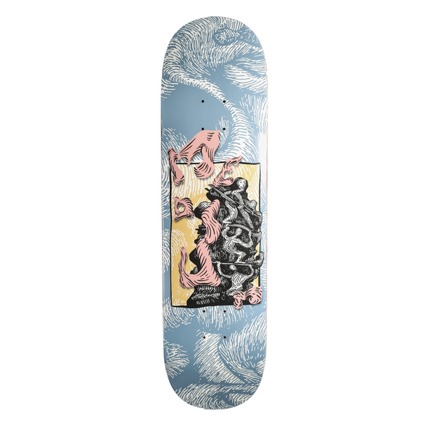 MEDIUM SKATE X RAJZSZAG DECK