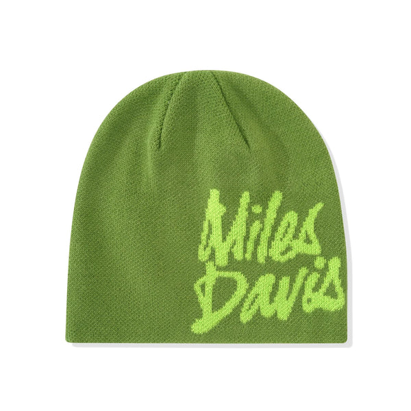 BUTTER GOODS Miles Davis Skully Beanie Moss
