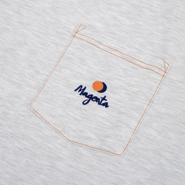 MAGENTA Vision Pocket Tee - Ash