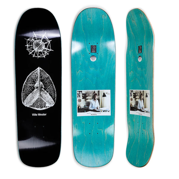 POLAR Gördeszka Lap Ville Wester Structural Order Black Deck; 9.0"