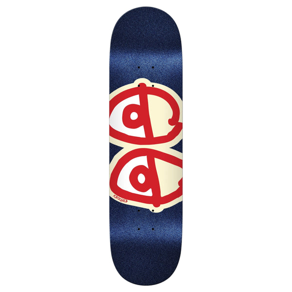 Krooked Eyes Glitter Fleck Deck; 8.5"