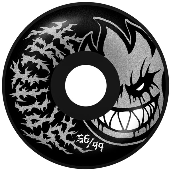 Spitfire Gördeszka Kerék Formula Four Deathmask RADIAL FULL 99D Black; 56 MM