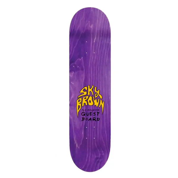 TOY-MACHINE Gördezka Lap Sky Brown Guest Board Multicolored; 8.25"