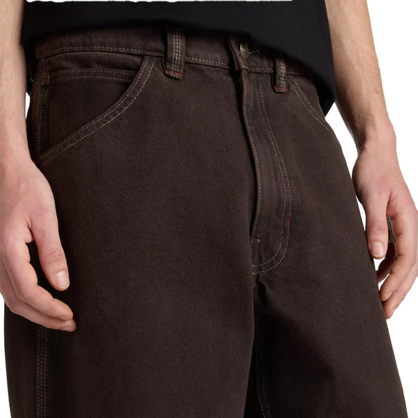 VANS SKATE Nadrág Check 5 Loose Denim After Dark