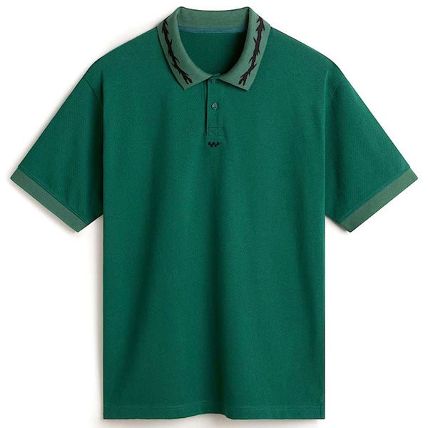 VANS SKATE Mesh Polo Rain Forest