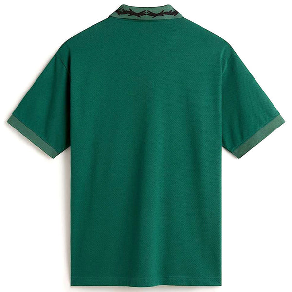 VANS SKATE Mesh Polo Rain Forest