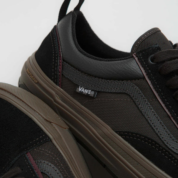 VANS SKATE Old Skool Wafflecup Black/Dark Gum
