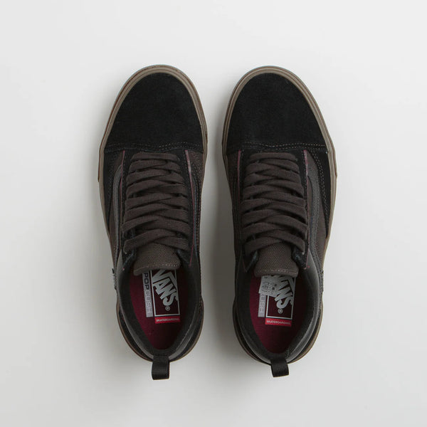 VANS SKATE Old Skool Wafflecup Black/Dark Gum