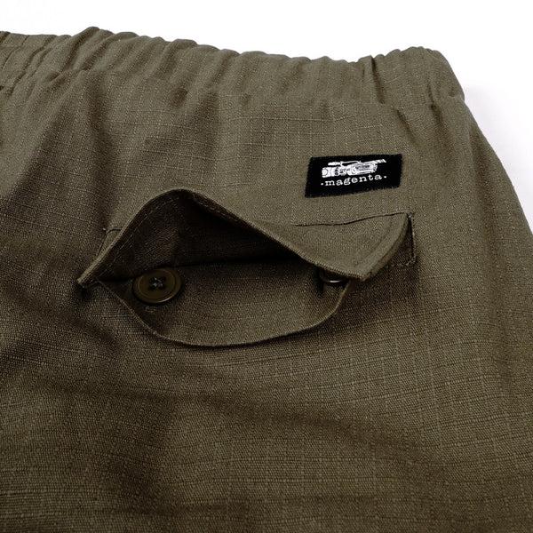 Magenta Vx Cargo Shorts Khaki