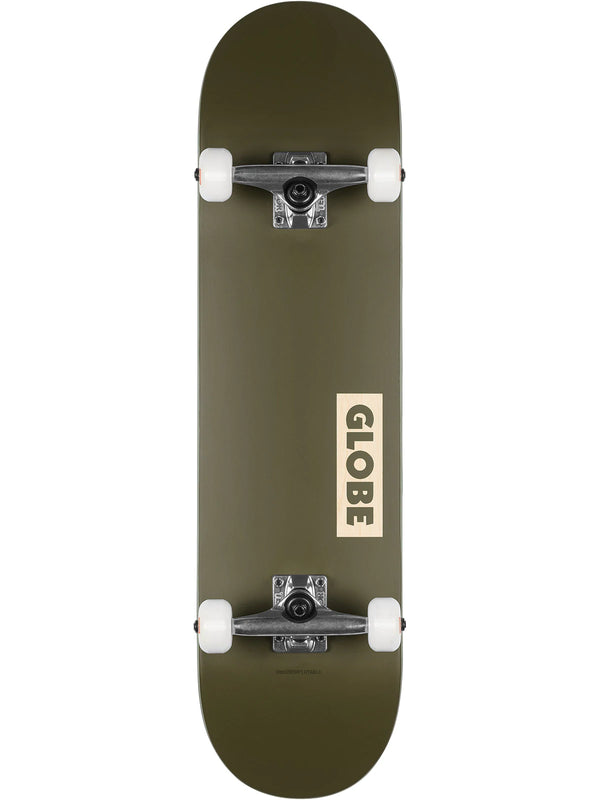 GLOBE Komplett Gördeszka Fatigue Green; 8.25"