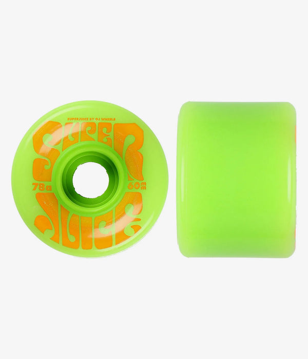 OJ Soft Wheels Super Juice 78a Green; 60MM