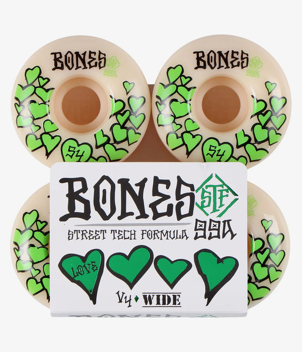 BONES Gördeszka Kerék STF BONES LOVE V4 WIDE 99A; 54 MM