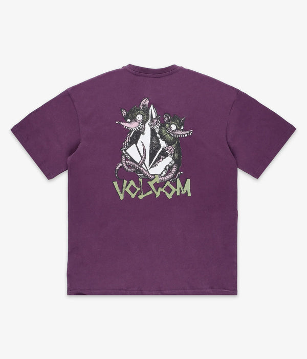 Volcom SKTRATZ LSE SS TEE MULBERRY