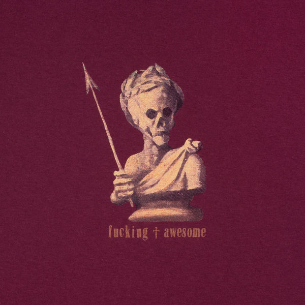 Fucking Awesome Kansas Tee Maroon