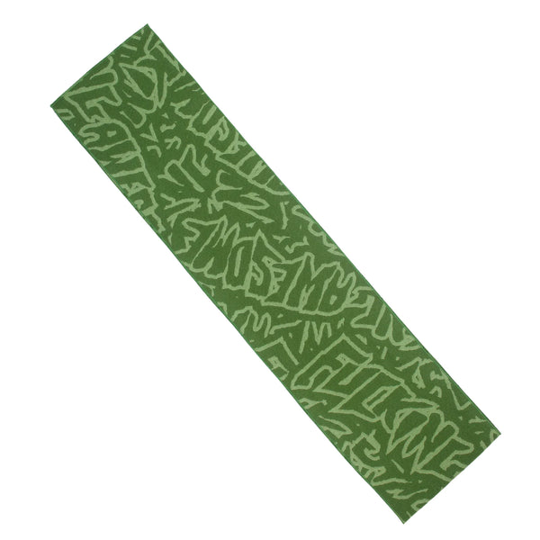 Fucking Awesome Sticker Stamp Scarf Green