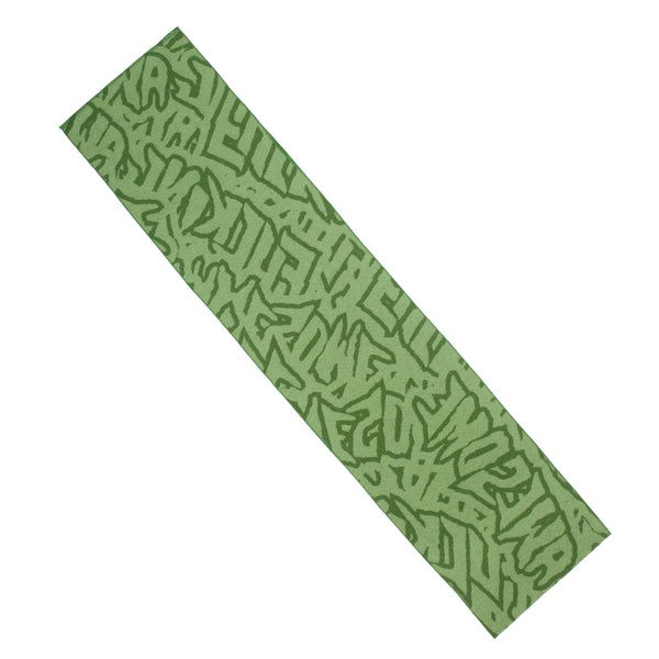 Fucking Awesome Sticker Stamp Scarf Green