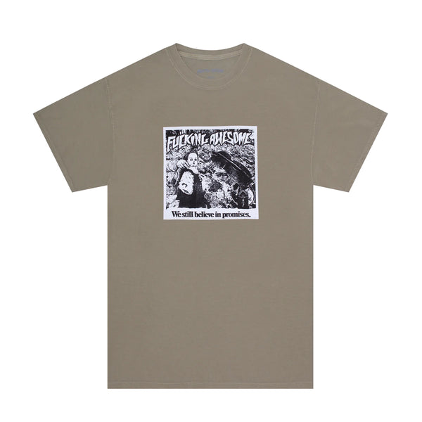 Fucking Awesome Promises Tee Khaki