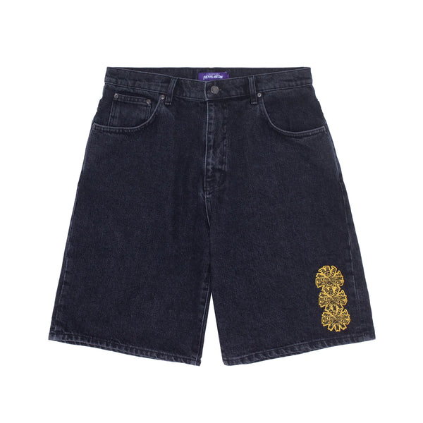 Fucking Awesome Spiral Short Denim Black