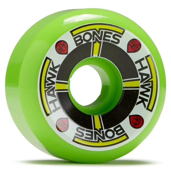 BONES Gördeszka Kerék SPF HAWK T-BONES II P5 SIDECUT WHT 84B GRN; 58MM