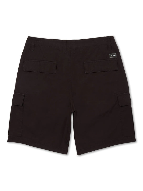 VOLCOM MARCH CARGO SHORT BLACK