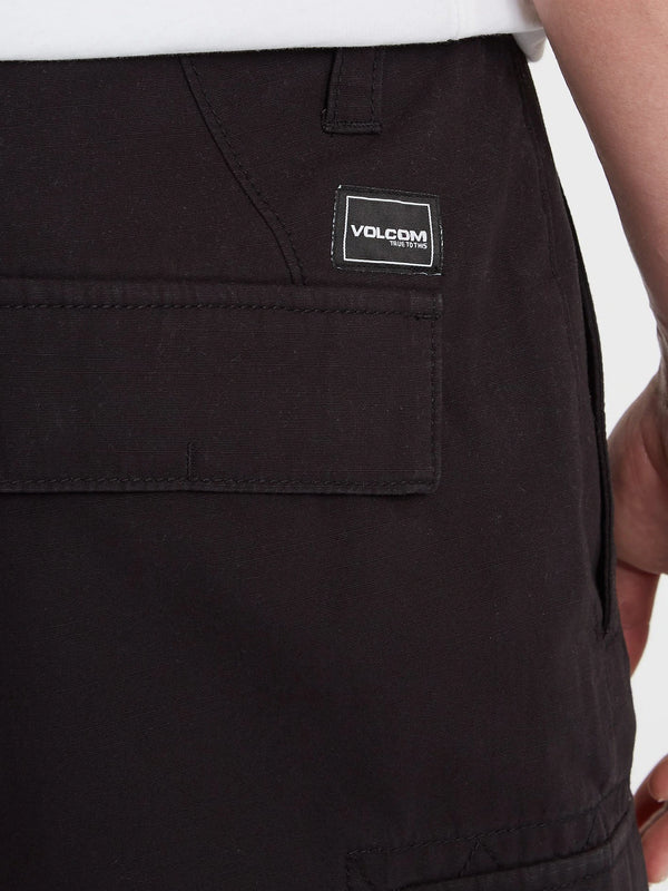 VOLCOM MARCH CARGO SHORT BLACK