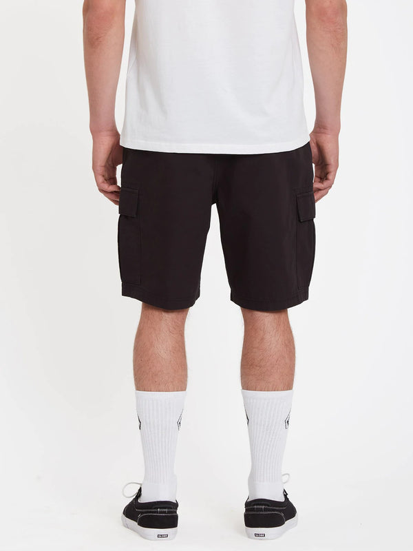 VOLCOM MARCH CARGO SHORT BLACK