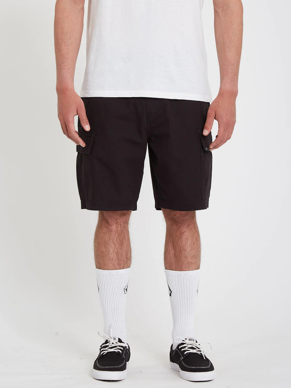 VOLCOM MARCH CARGO SHORT BLACK