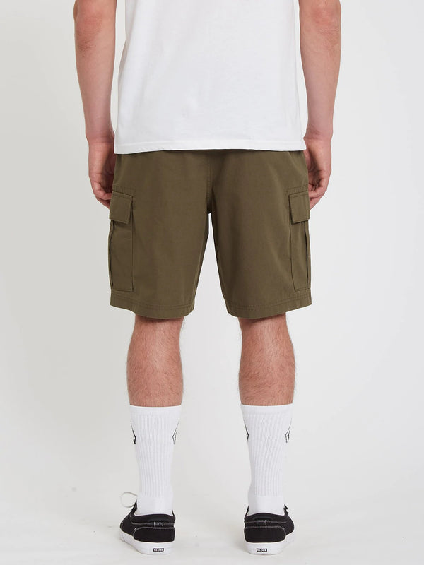 VOLCOM MARCH CARGO SHORT MILITARY