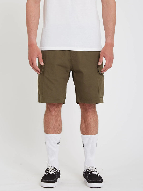 VOLCOM MARCH CARGO SHORT MILITARY