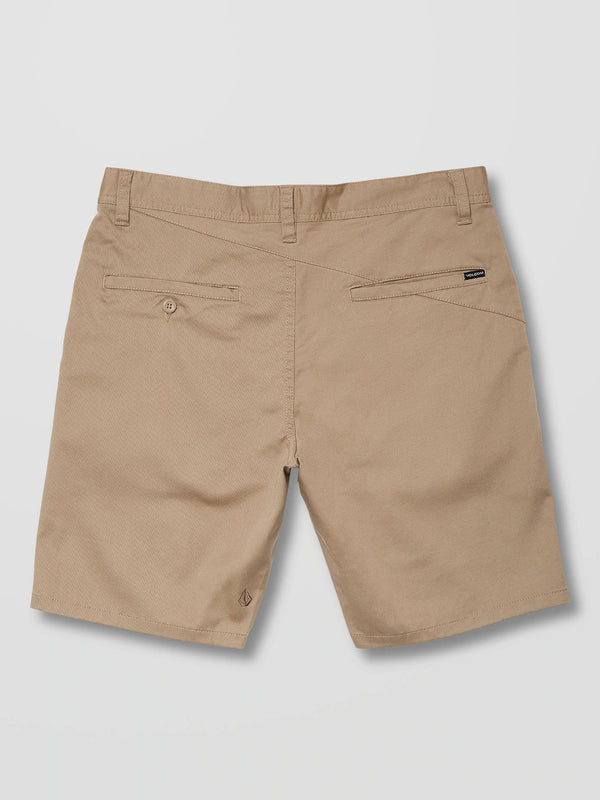 VOLCOM FRICKIN MODERN STRETCH SHORT 19" KHAKI; 32