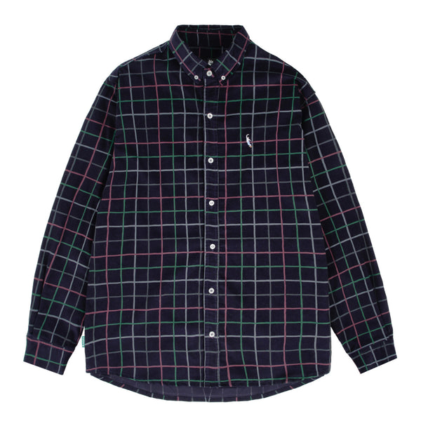 Magenta Pws Shirt Cord Dark Blue