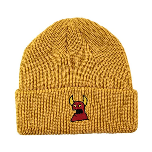 Toy-Machine Sketch Monster Beanie Mustard