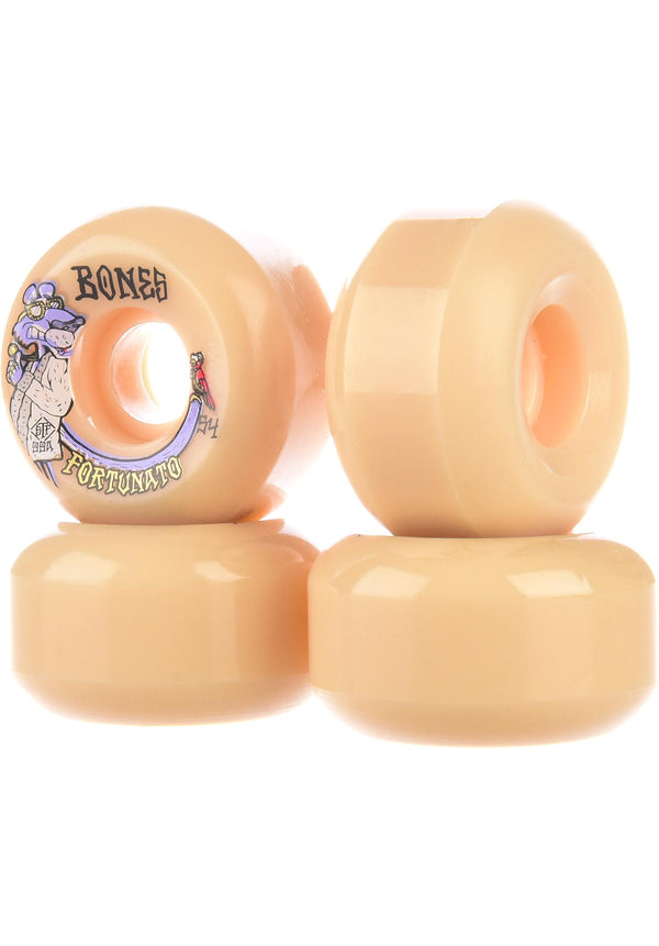 BONES Gördeszka Kerék FORTUNATO PIMPIN STF V5 SIDECUT 99A; 54MM