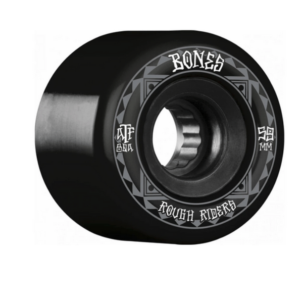 BONES ROUGH RIDER RUNNERS ATF BLACK; 59MM