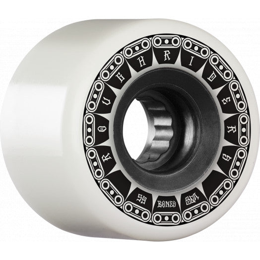 BONES ROUGH RIDER RUNNERS ATF WHITE; 59MM