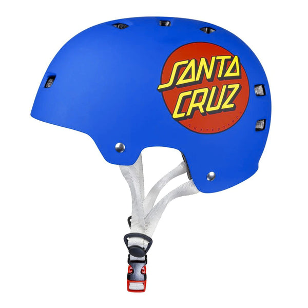 BULLET x SANTA CRUZ Bukósisak Helmet Classic Dot Matt Blue 54-57cm; S/M