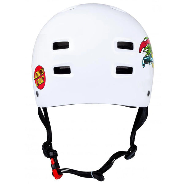 BULLET x SANTA CRUZ Bukósisak Helmet Slasher Youth Gloss White 49-54cm