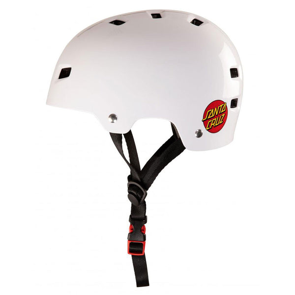 BULLET x SANTA CRUZ Bukósisak Helmet Slasher Youth Gloss White 49-54cm