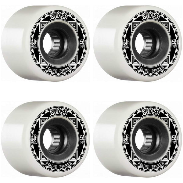 BONES ROUGH RIDER RUNNERS ATF WHITE; 59MM