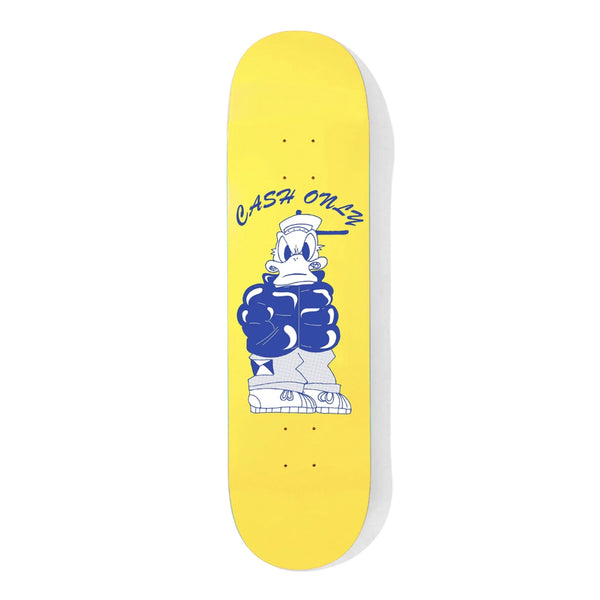 CASH ONLY DUCK DECK YELLOW; 8,5"