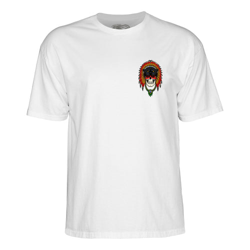 POWELL PERALTA KELVIN HOEFLER SKULL TEE POWDER WHITE