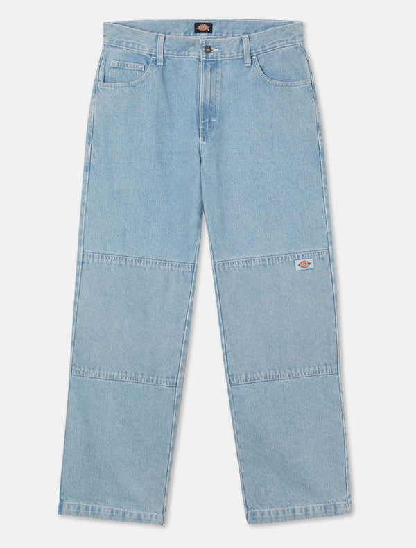 DICKIES Double Knee Denim Pant Light Wash