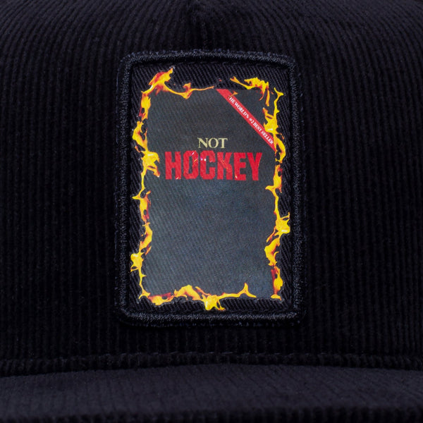 HOCKEY Not HOCKEY Corduroy 5panel Black