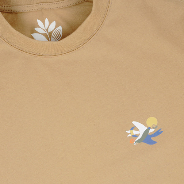 Magenta Doves Plant Tee Café