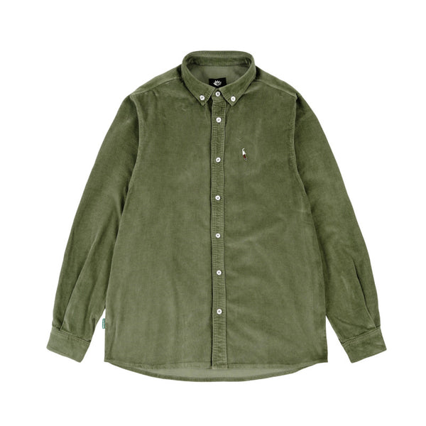 Magenta Pws Cord Shirt Olive