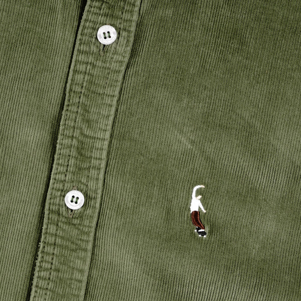 Magenta Pws Cord Shirt Olive
