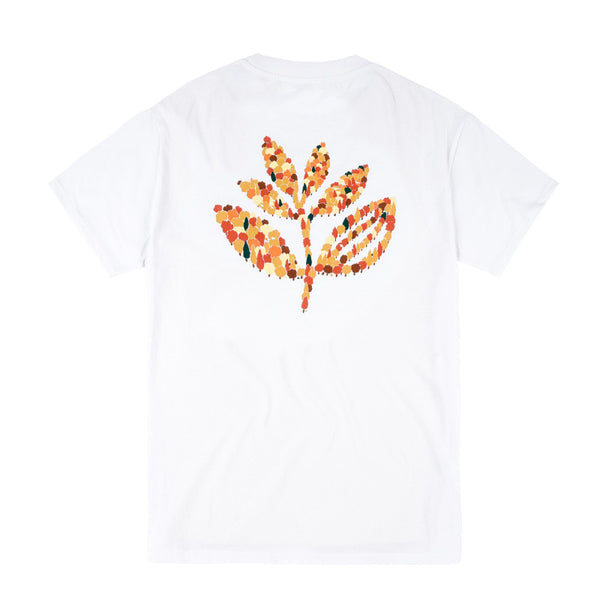 Magenta Forrest Plant Tee White