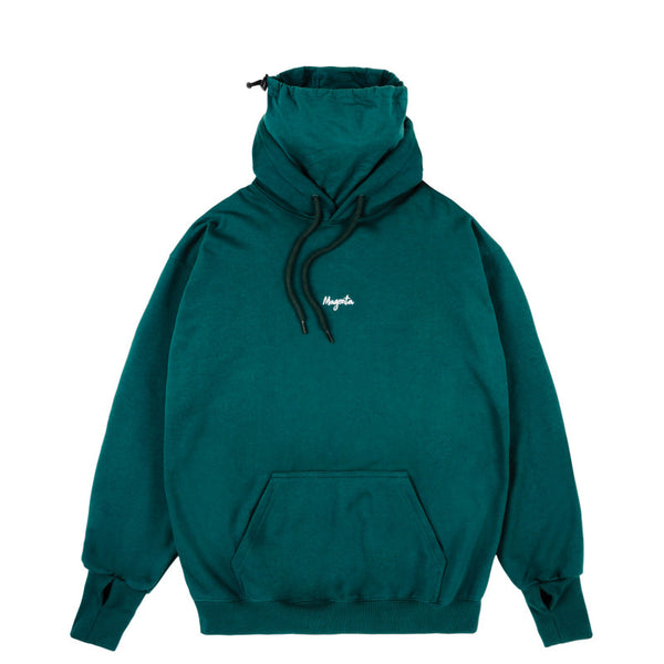 Magenta Mask Hoodie Olive