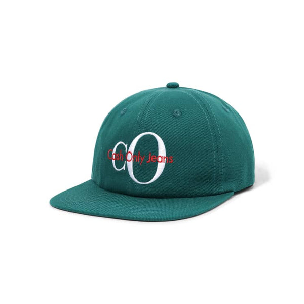 CASH ONLY JEANS 6 PANEL CAP FOREST